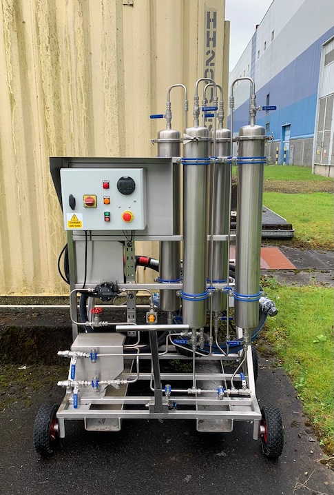 Mobile Sentinel (ICU) Unit being used to dry. OLTCs